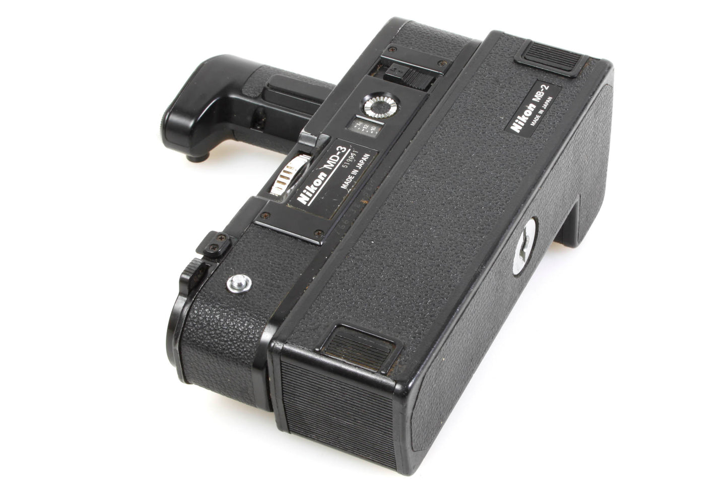 Nikon MD-3 Motor Drive w/ MB-2 Battery Pack For F2