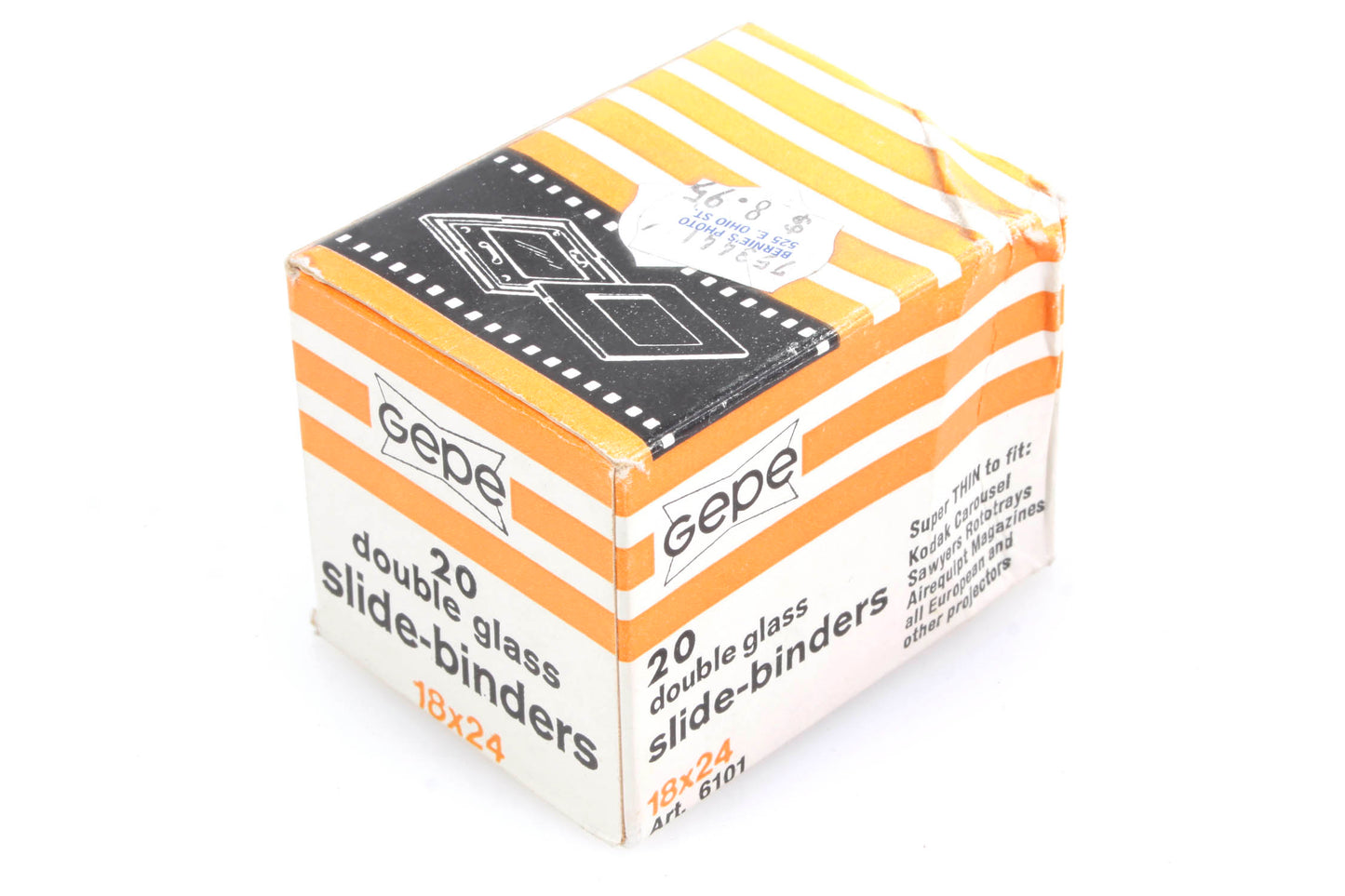 Gepe 20 18X24 Double Glass Slide Binders