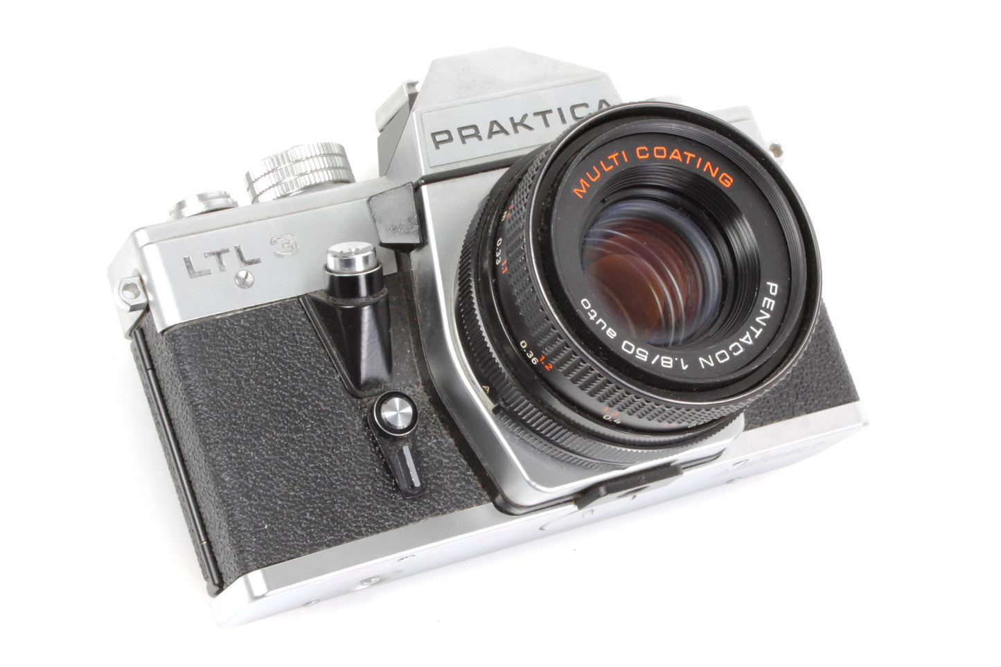 Praktica LTL 3 Film Camera WORKING w/ 50mm Lens and Manual