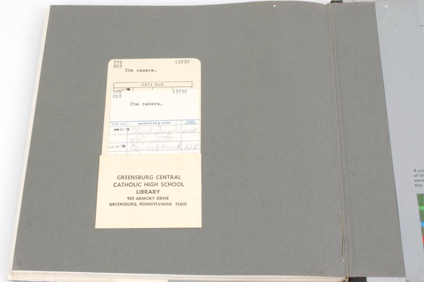 The Camera - Life Library of Photography - Time Life Books Hardcover