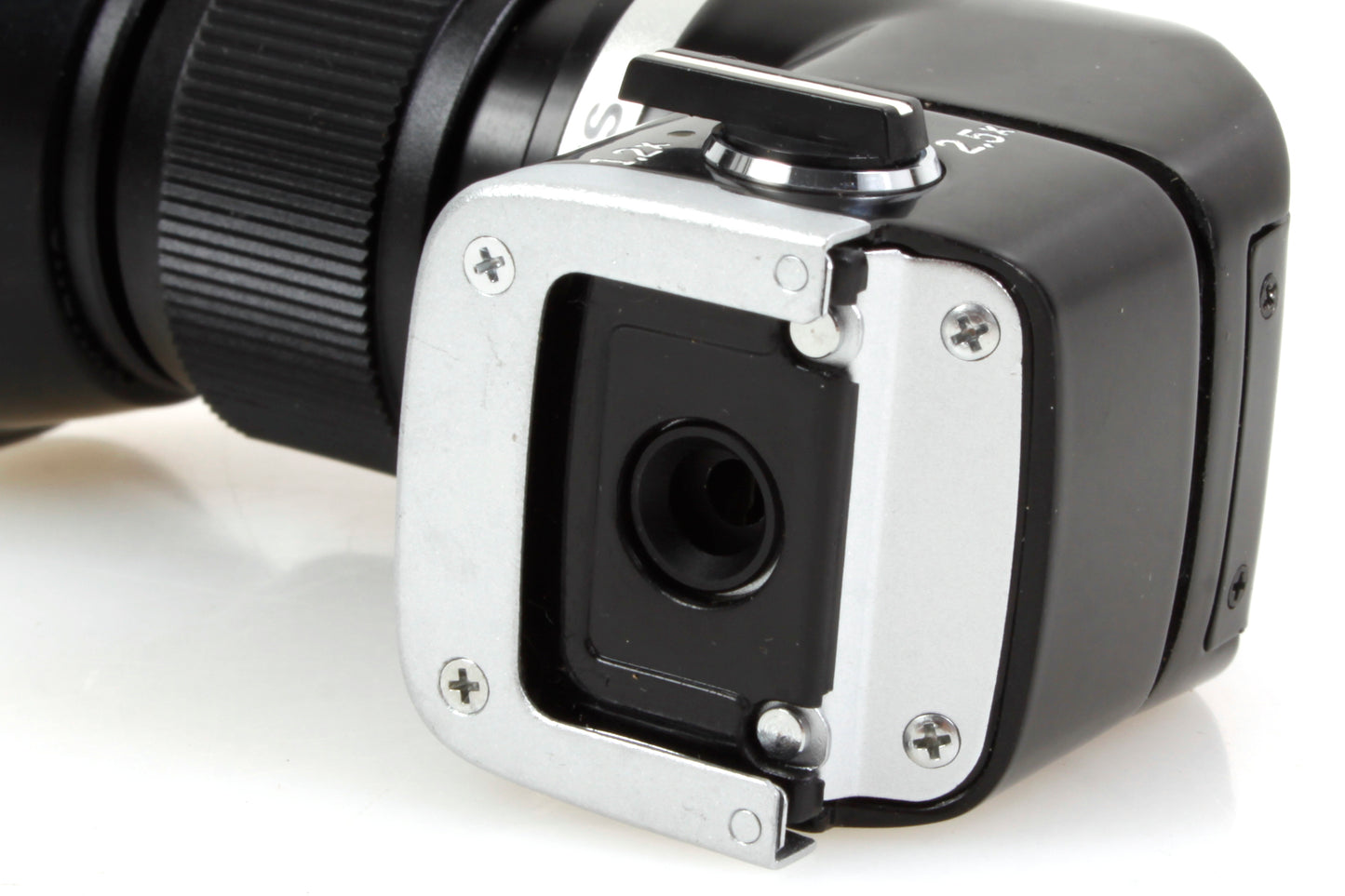 Olympus Varimagni 1.2x 2.5x Angle Finder for Olympus OM-System w Manual & Case