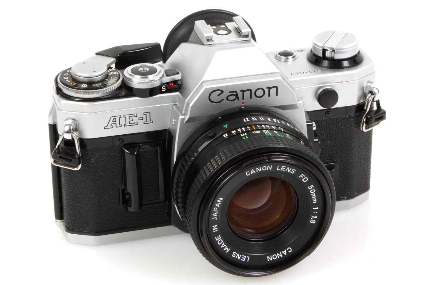 Canon AE-1 w/ 50mm Lens & Manual