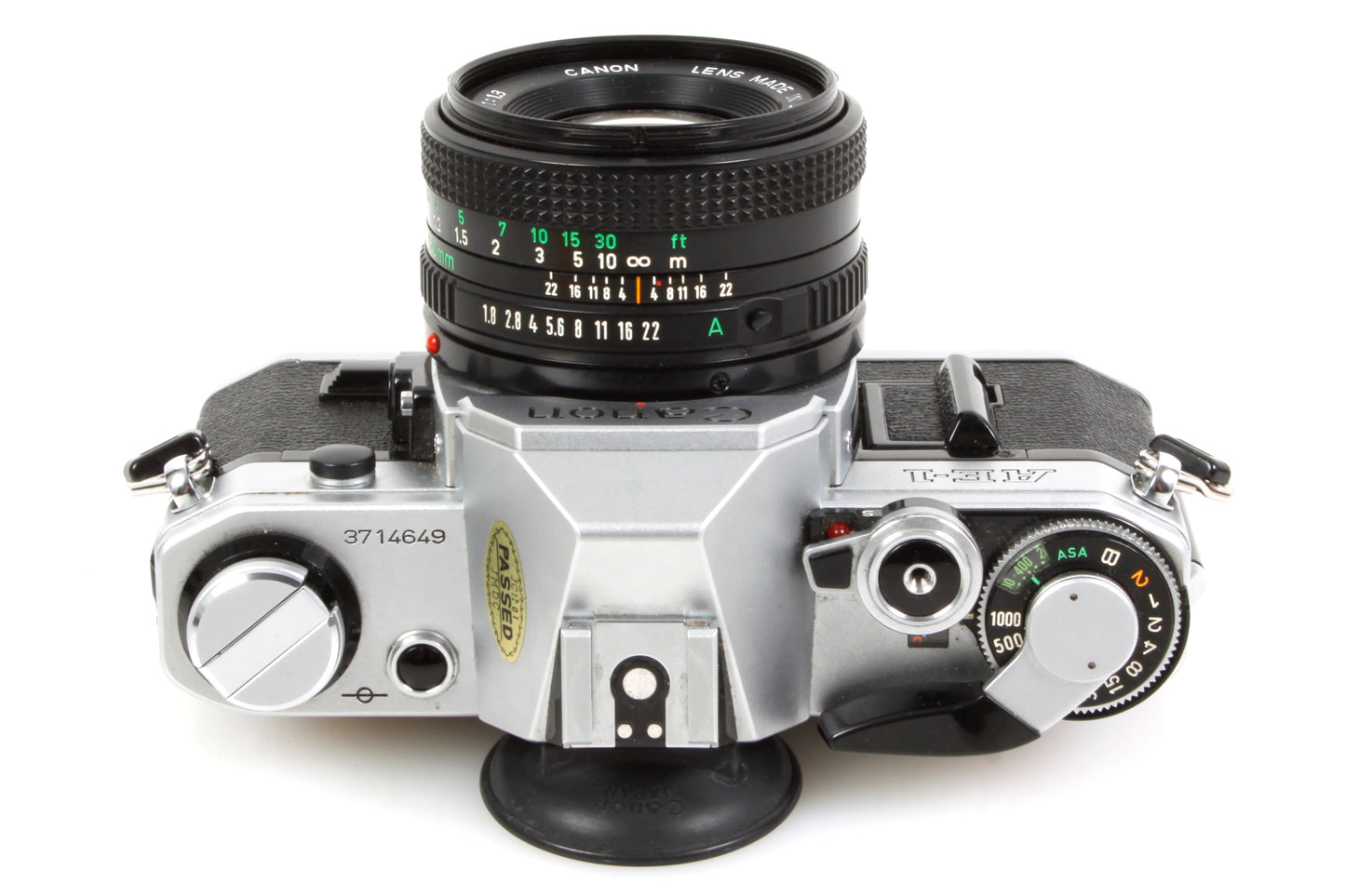 Canon AE-1 w/ 50mm Lens & Manual