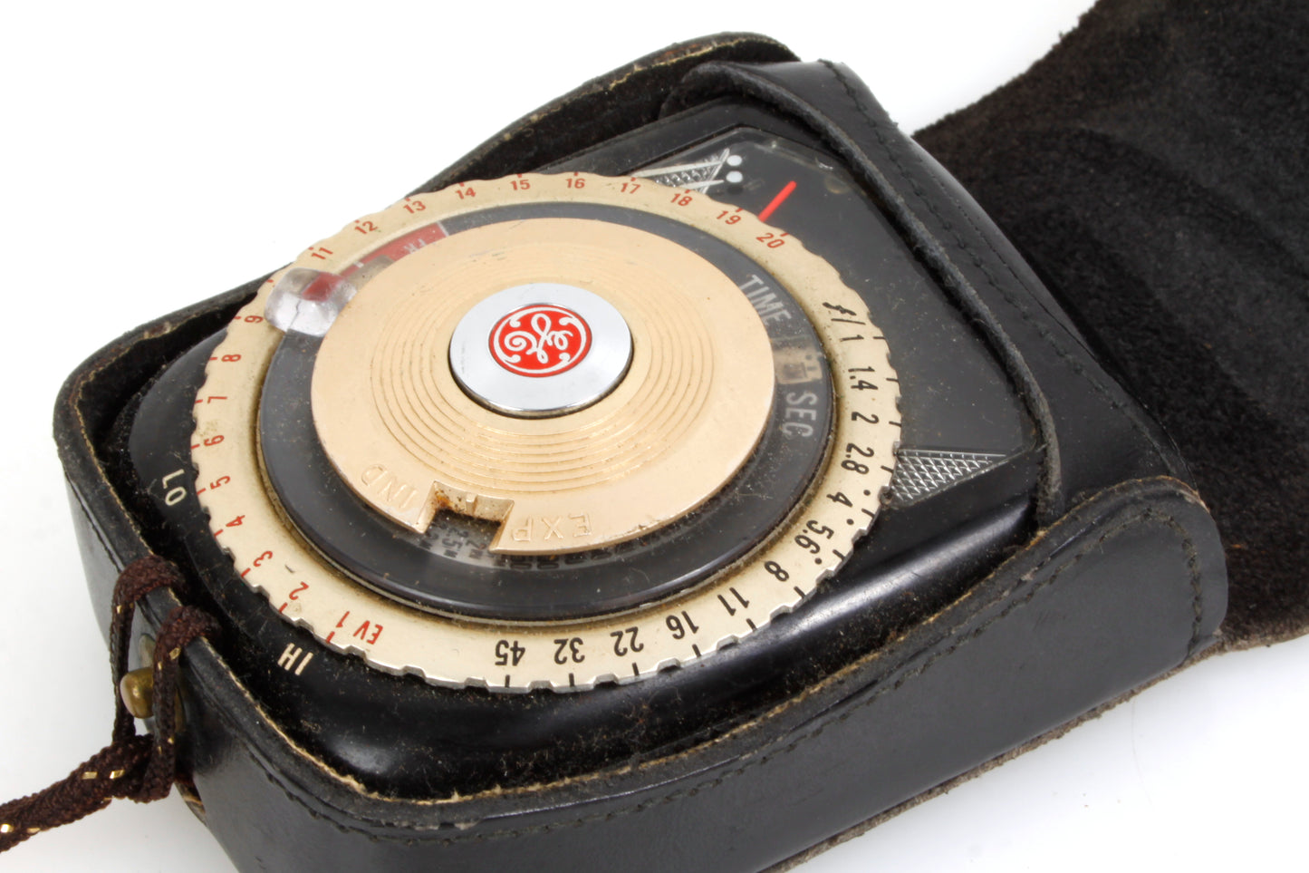 Vintage GE Light Meter with Case