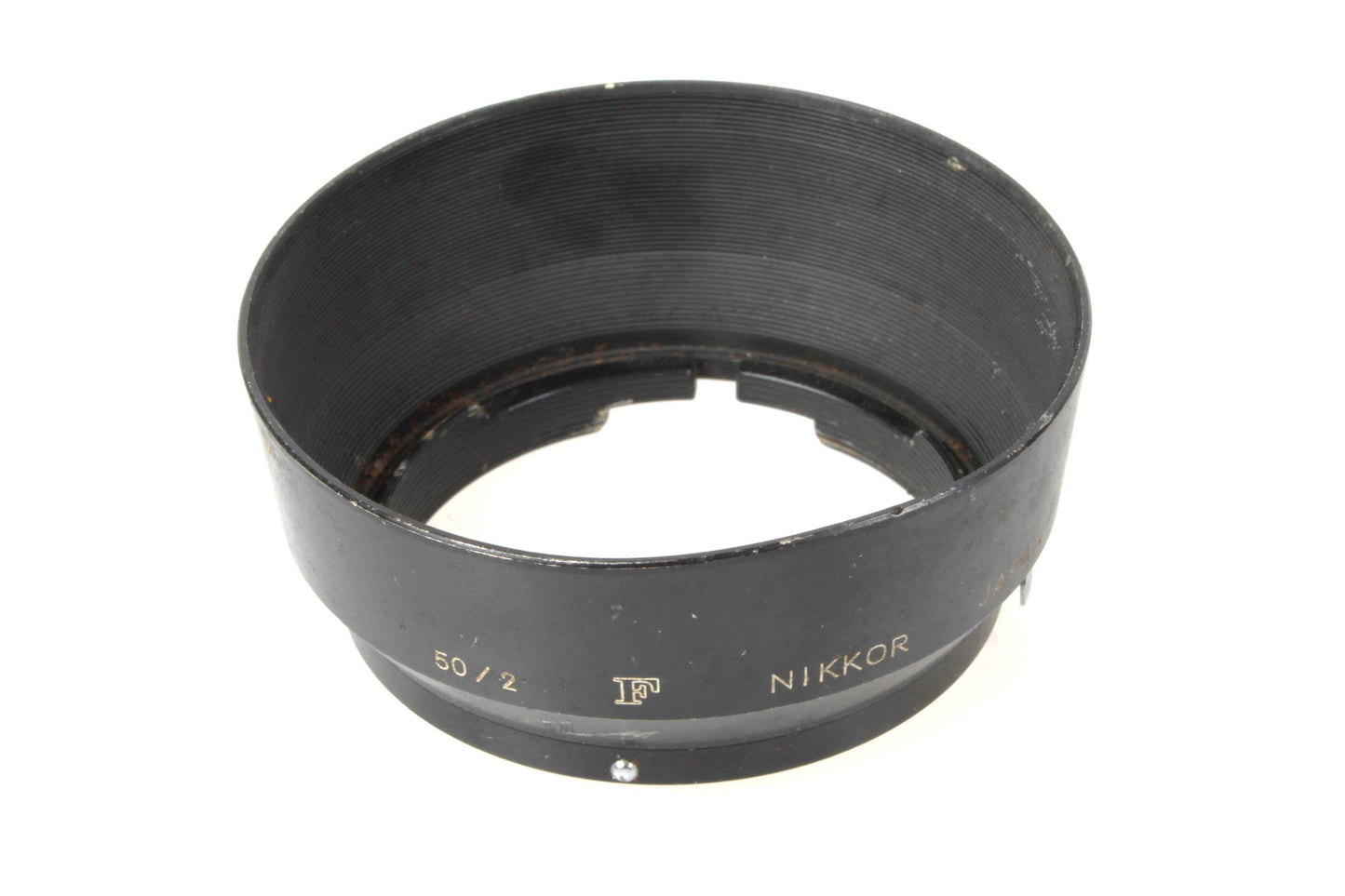 Nikon F 52mm Metal Screw On Lens Hood