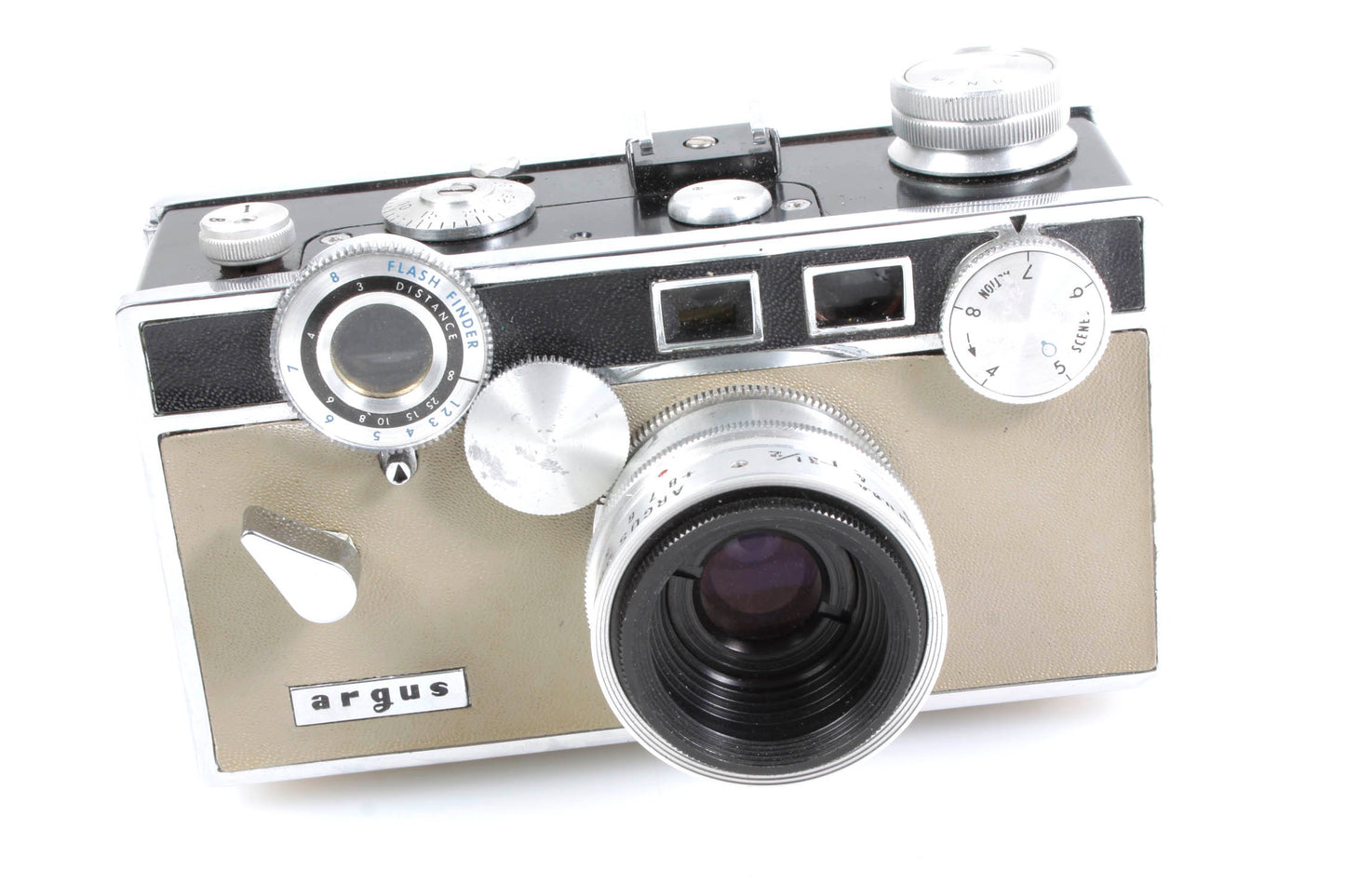 Arugus C3 35mm Film Camera w/Film WORKS