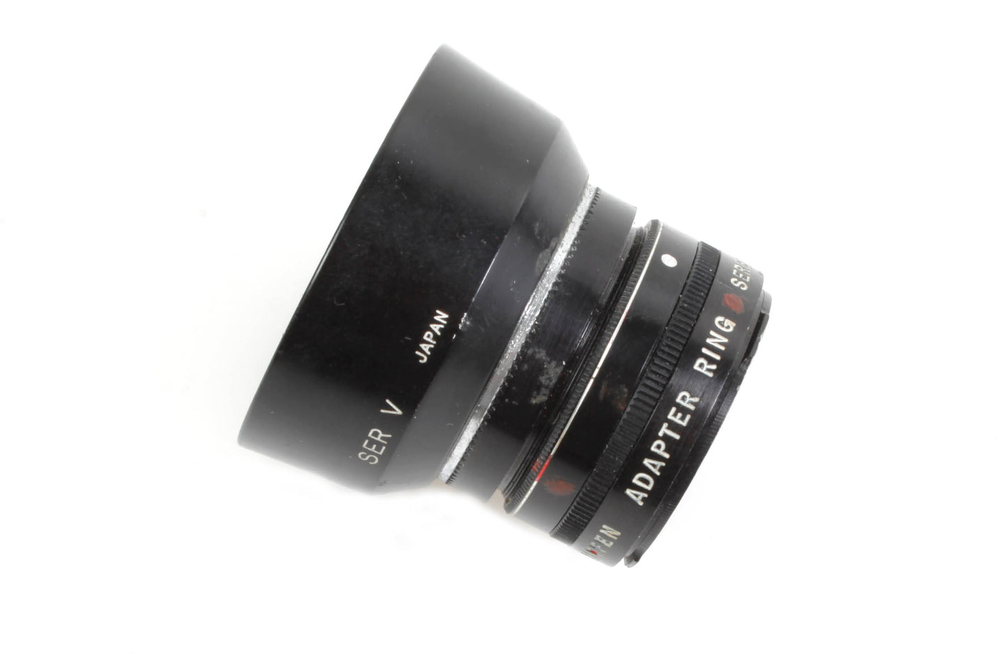 35 Bay 5 Tiffen Adapter Ring with PRO PL Filter and Hood