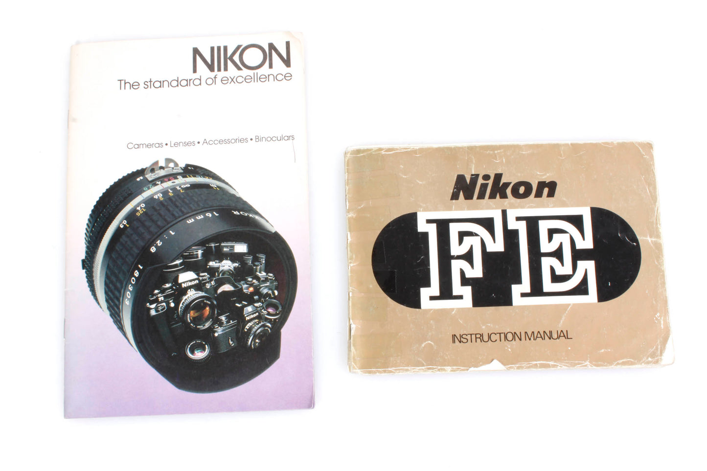 Nikon FE Camera Manual + Lens Guide