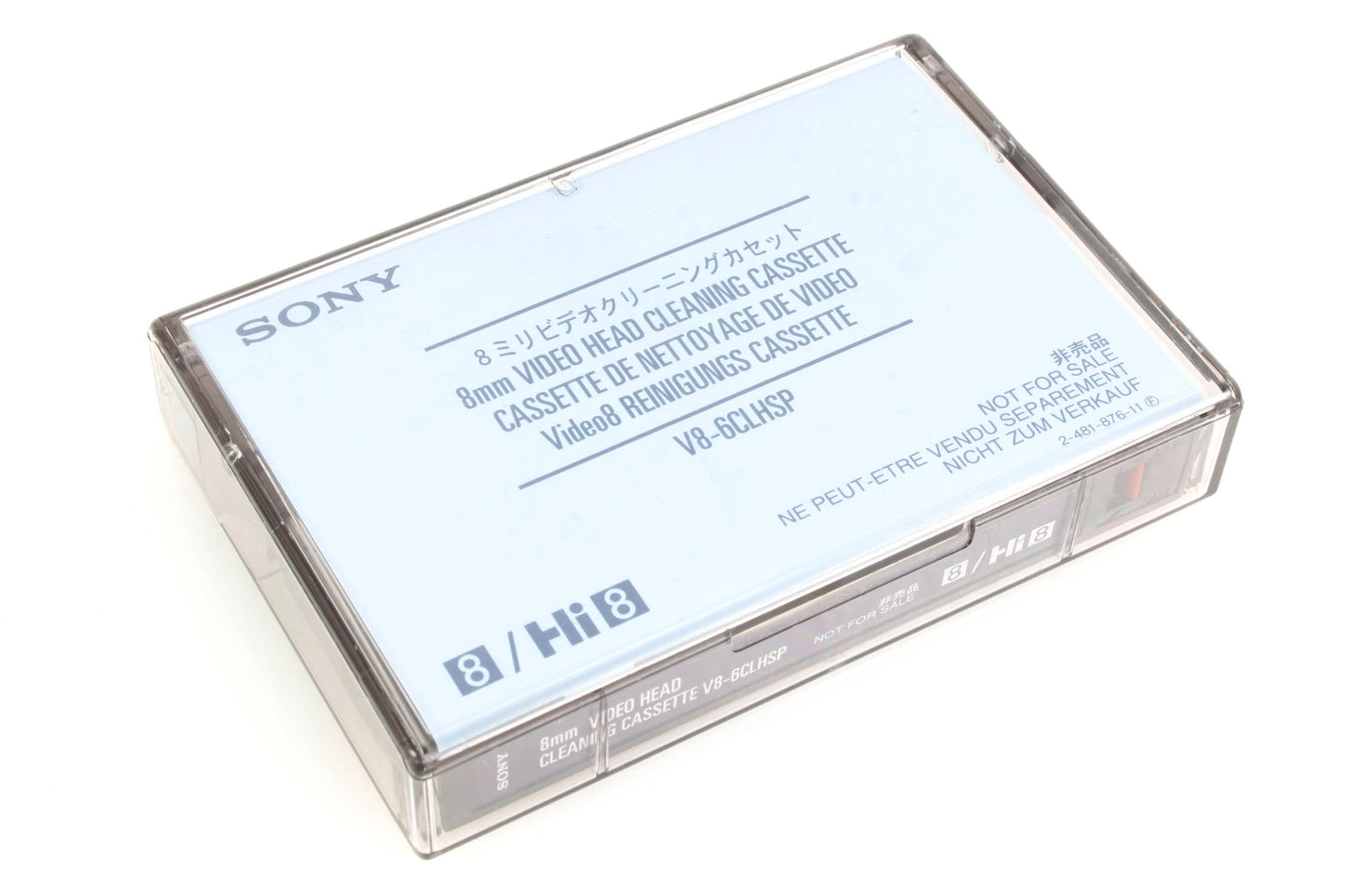 Sony 8mm Video Head Cleaning Cassette