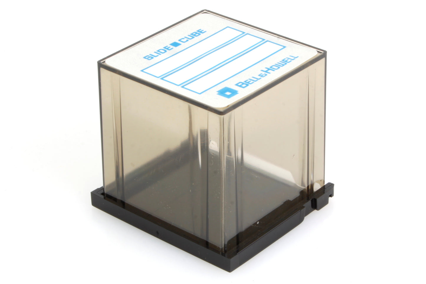 Bell & Howell 16 Slide Cube Cartridge Library Holds 640 Slides with Case