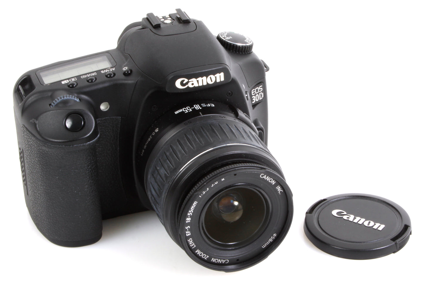 Canon 30D with 18-55mm Zoom Lens & 2 Batteries, Charger