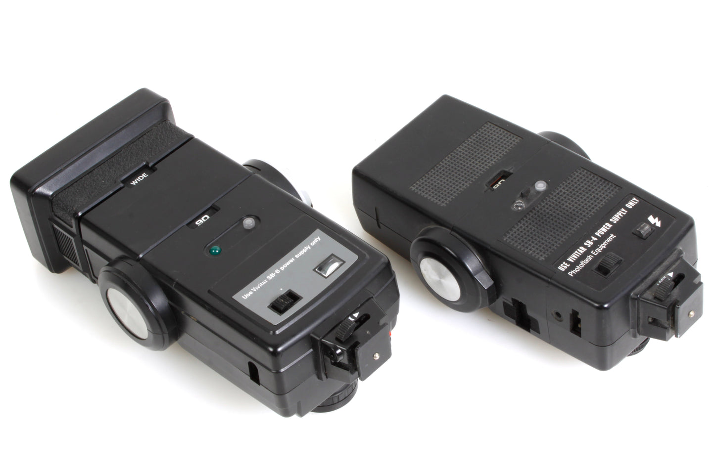 Vivitar 283, 285s, 273 Flashes - Lot of 4 - PARTS