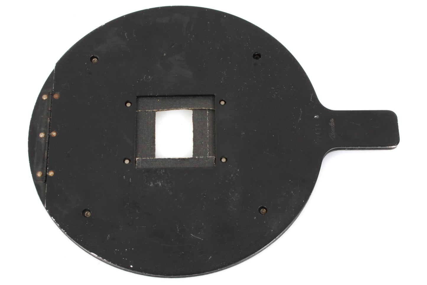 Beseler 2.25 x 2.25 Inches Glassless Sheet Film Carrier Model 8312 w 35mm Mask