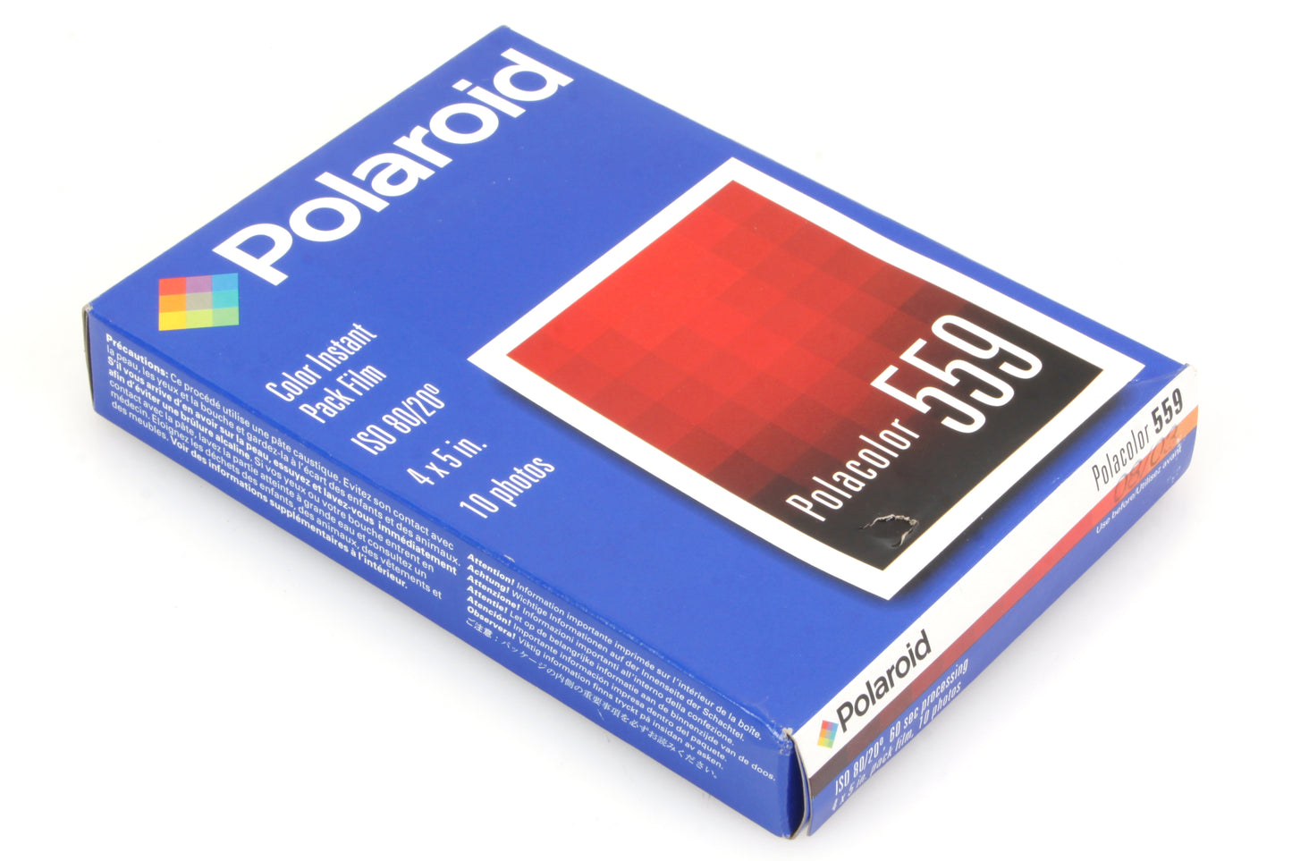 Polaroid Polacolor 559 4x5 Peel Apart Film - Expired 2003