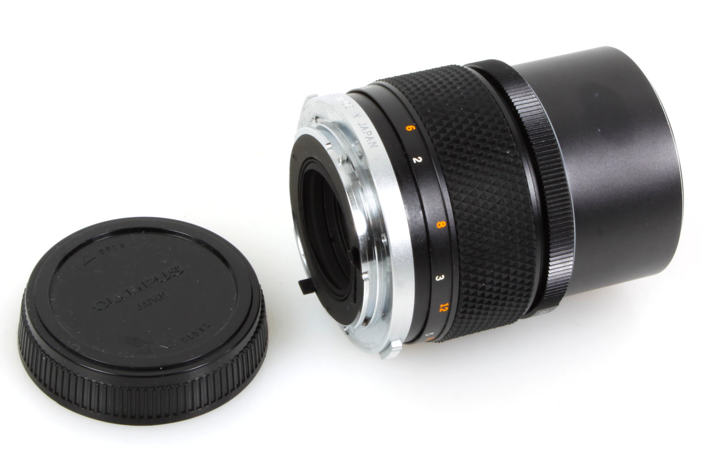 Olympus Film Portrait Lens w Case OM1/2/3/4/10/PC
