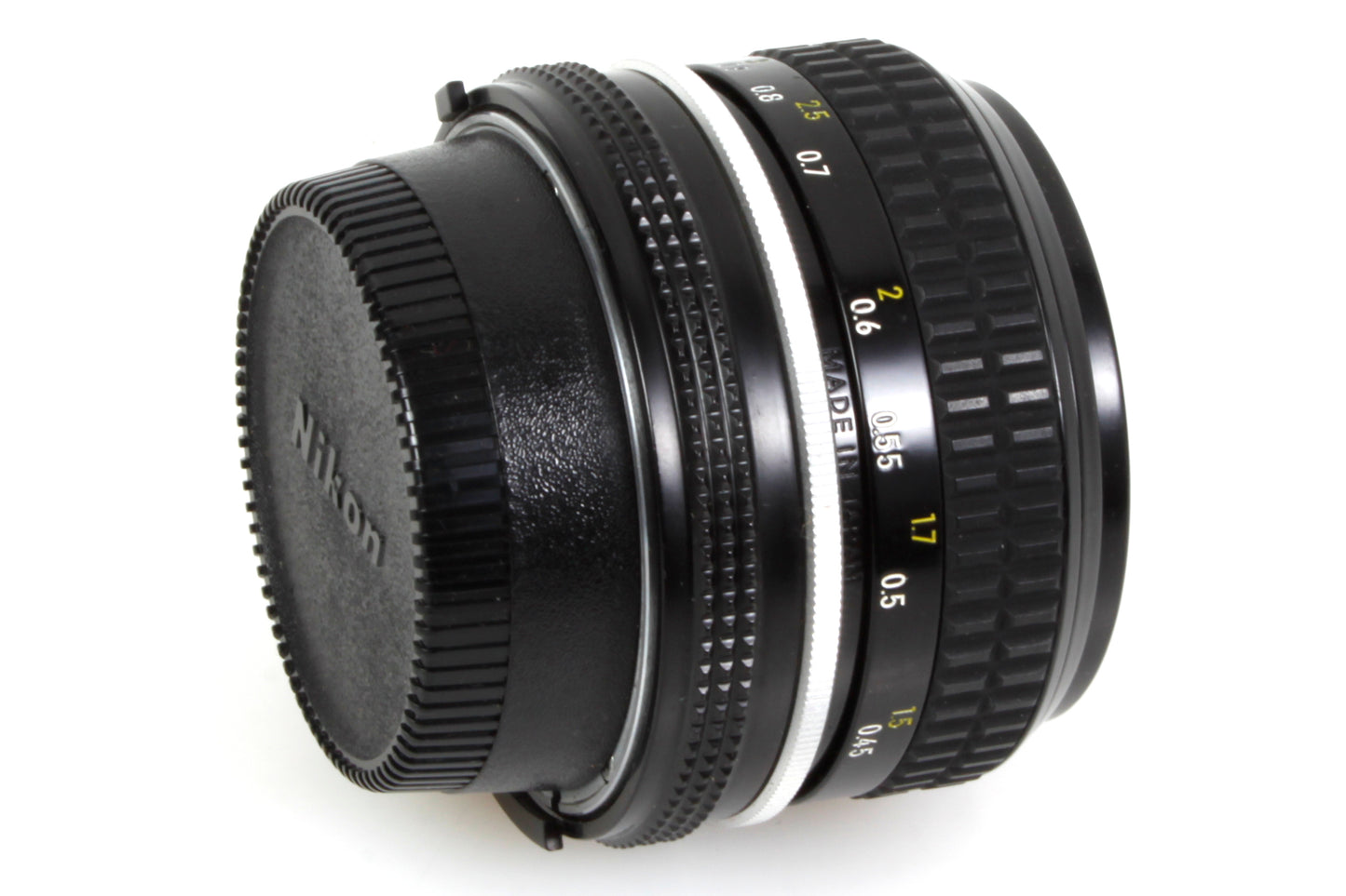 Nikon 50mm 2.0 AIS Prime Film Lens w/ Caps