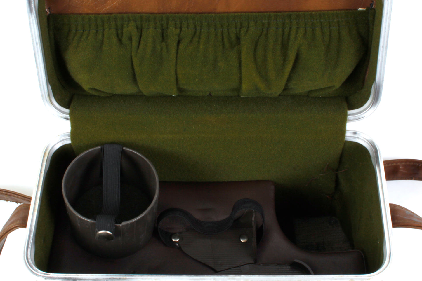 1970s Camera Hard Case Vintage w/ Shoulder Strap