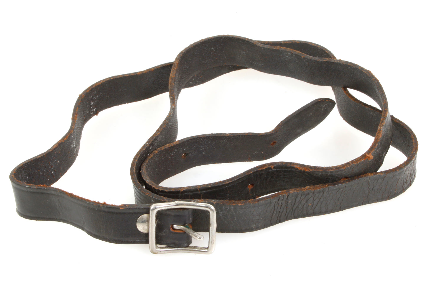 Black Camera Strap Leather 1940s