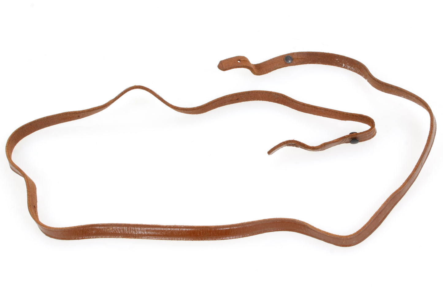 Vintage Camera Strap 1940s Brown Leather