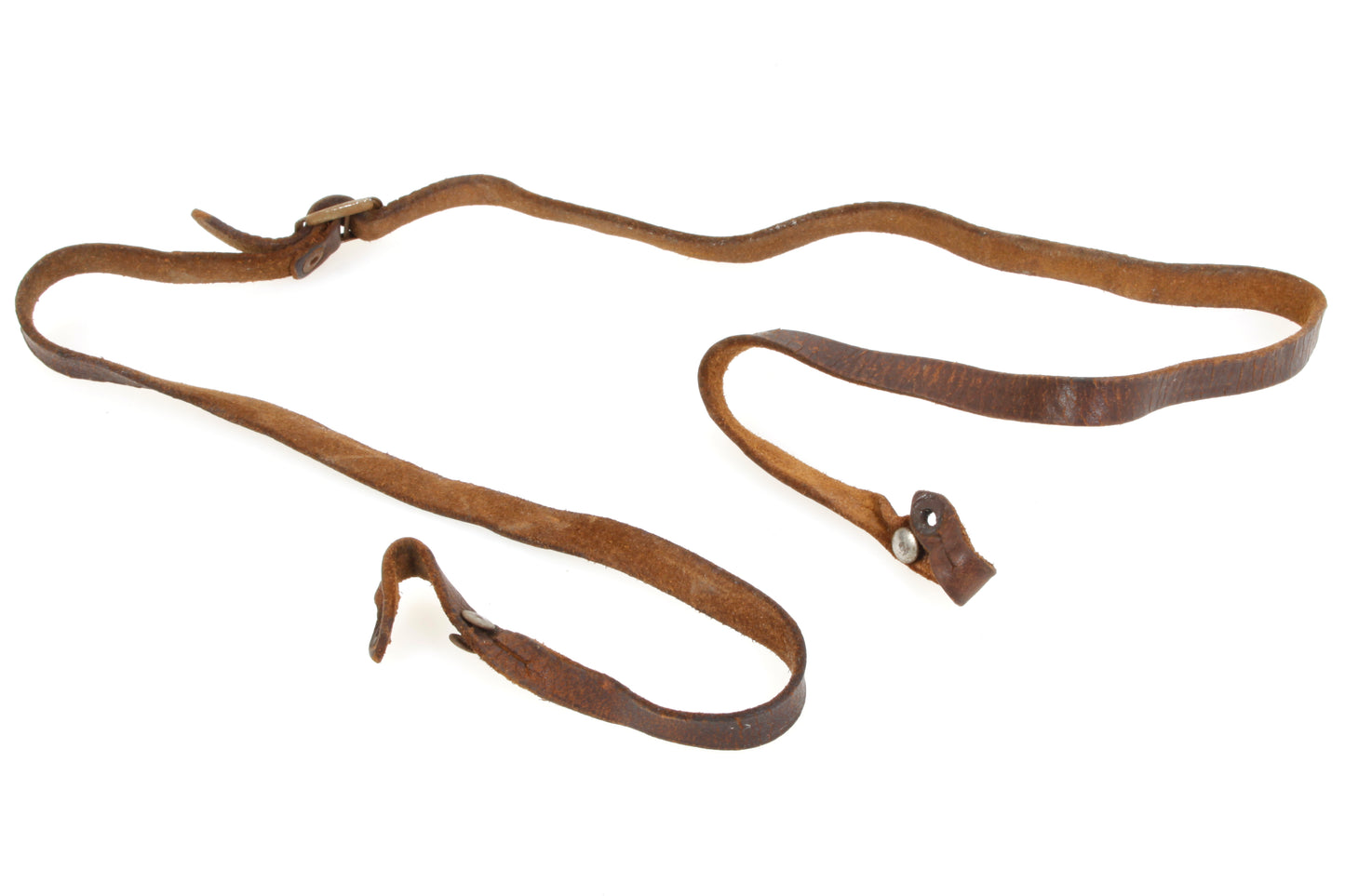 Camera Strap Brown Leather 1940s