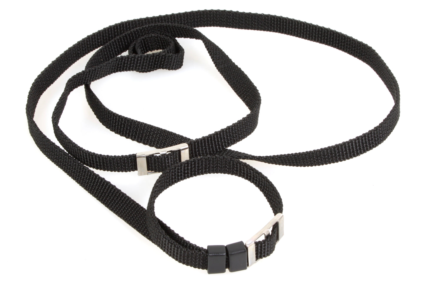 Vintage Camera Strap Woven Black Thin 1990s