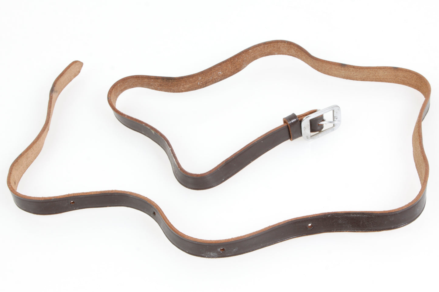 Camera Strap Dark Brown Leather 1960s