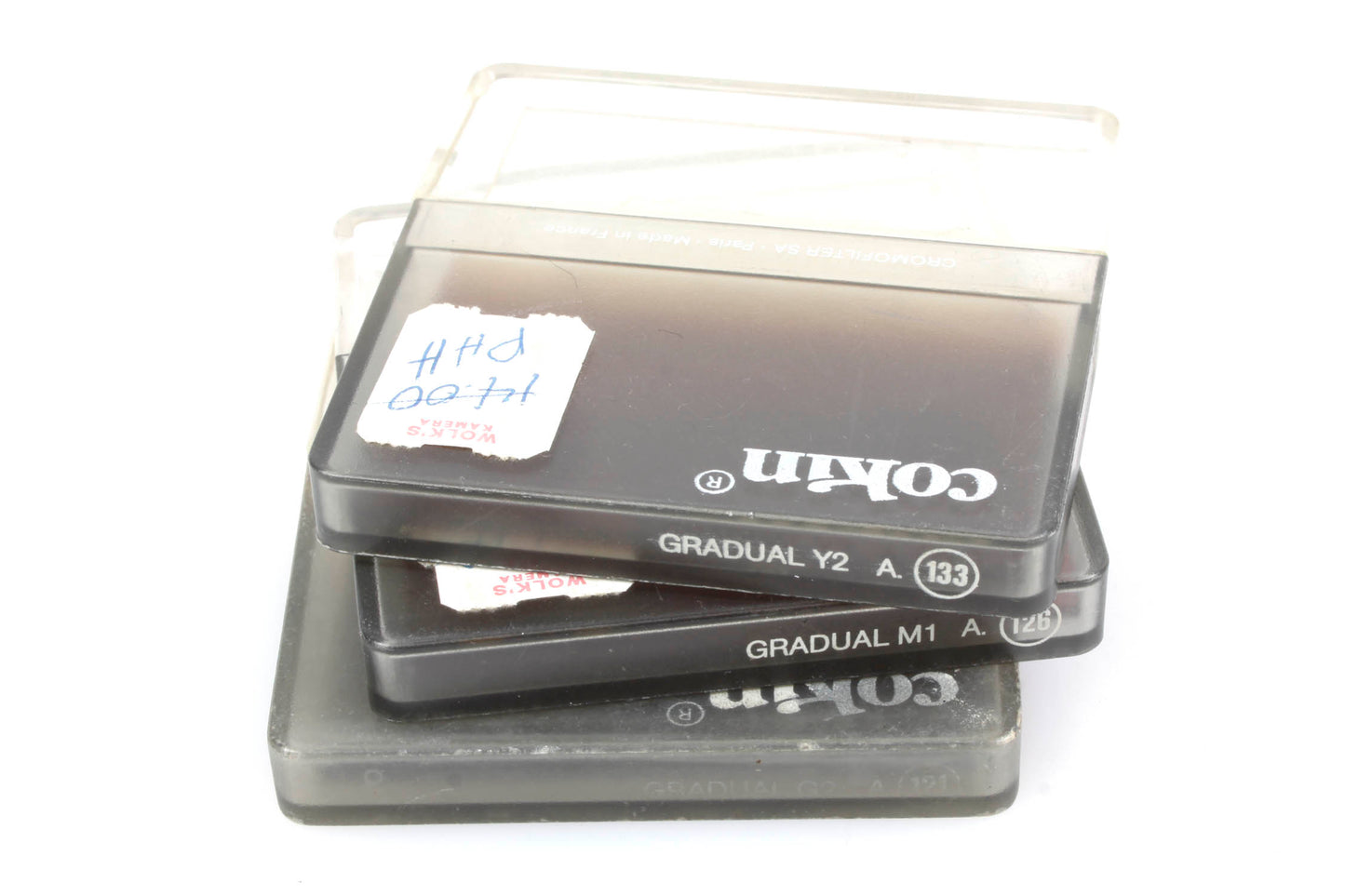 Cokin Filters (3) Gradual Y2, Gradual G2, And Gradual M1