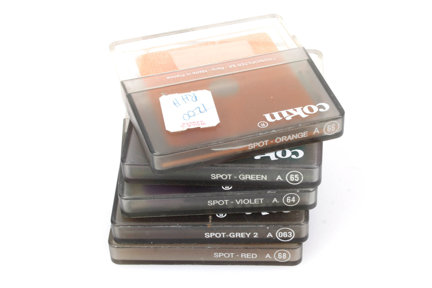 Cokin Filters (5) Spot -Orange, Green, Violet, Grey 2, and Red