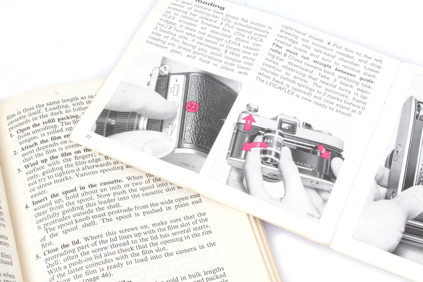 Leica Leicaflex Instructional Manual + Guide