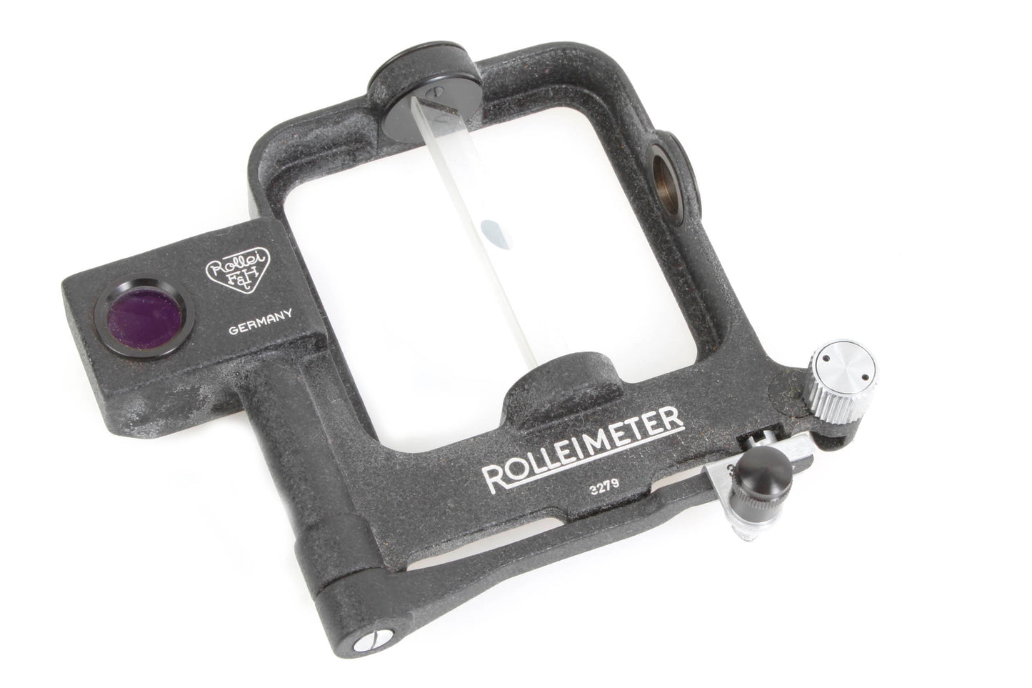 Rolleiflex TLR Camera Rolleimeter in Leather Case