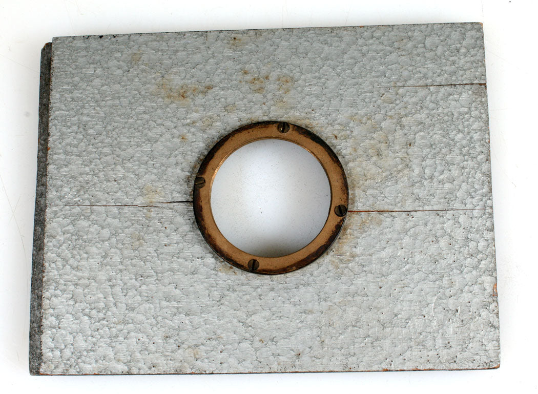 LENS BOARD 5-1/8 BY 6-4/4 INCHES W/ 45MM OPENING