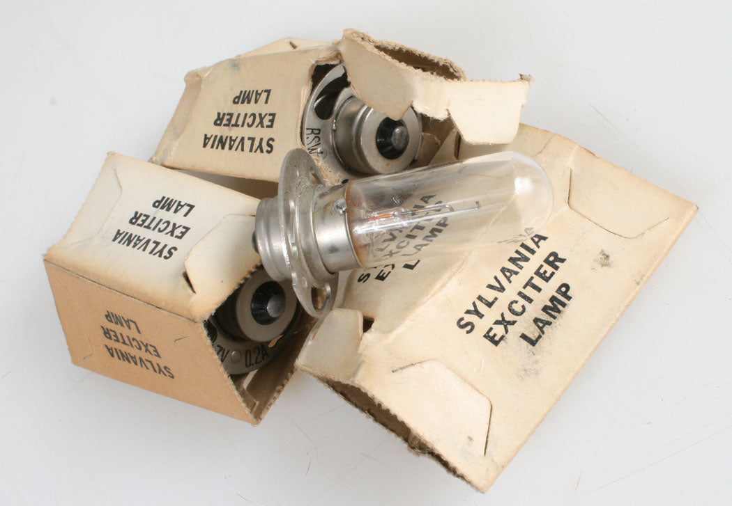 BSW SYLVANIA EXCITER PROJECTOR LAMP BULB SET OF 3 IN ORIG BOXES