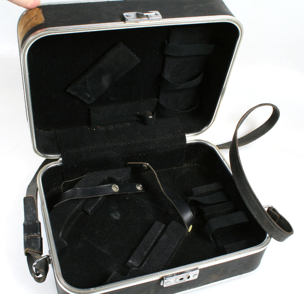 BELL & HOWELL ELECTRIC EYE CAMERA CASE/ STEAM PUNK PURSE (9x11.5x4.5)