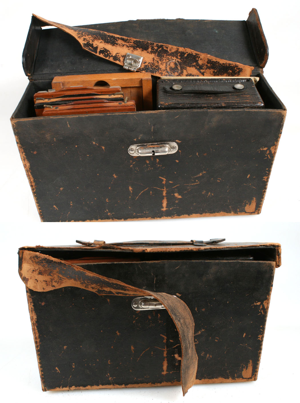 POCKET SENECA NO.30 4x5 GLASS PLATE CAMERA W/ CASE