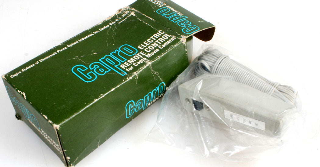 CAPRO ELECTRIC REMOTE CONTROL FOR CAPRO MOVIE CAMERAS IN ORIG. BOX