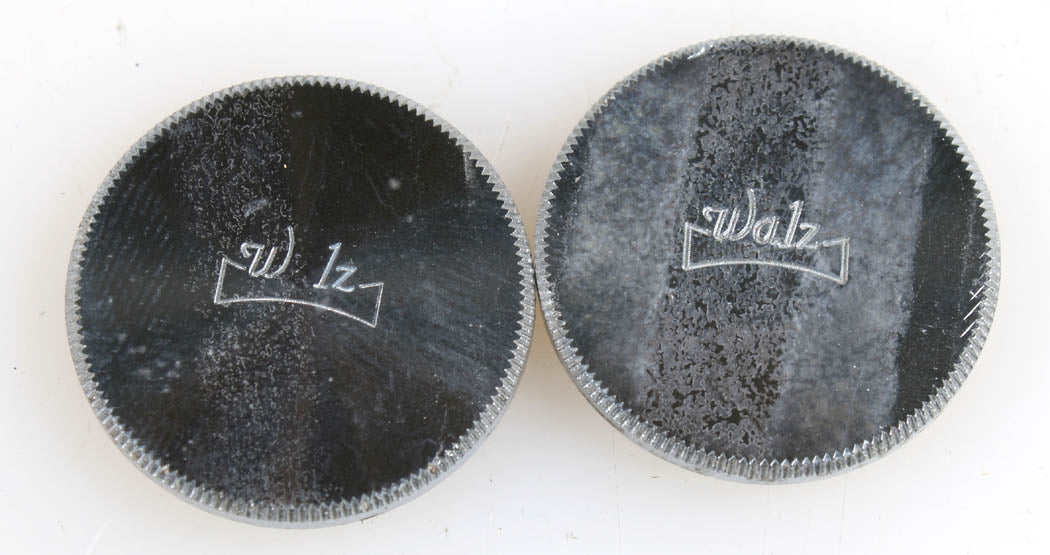 19MM WALZ METAL LENS CAPS, SET OF 2