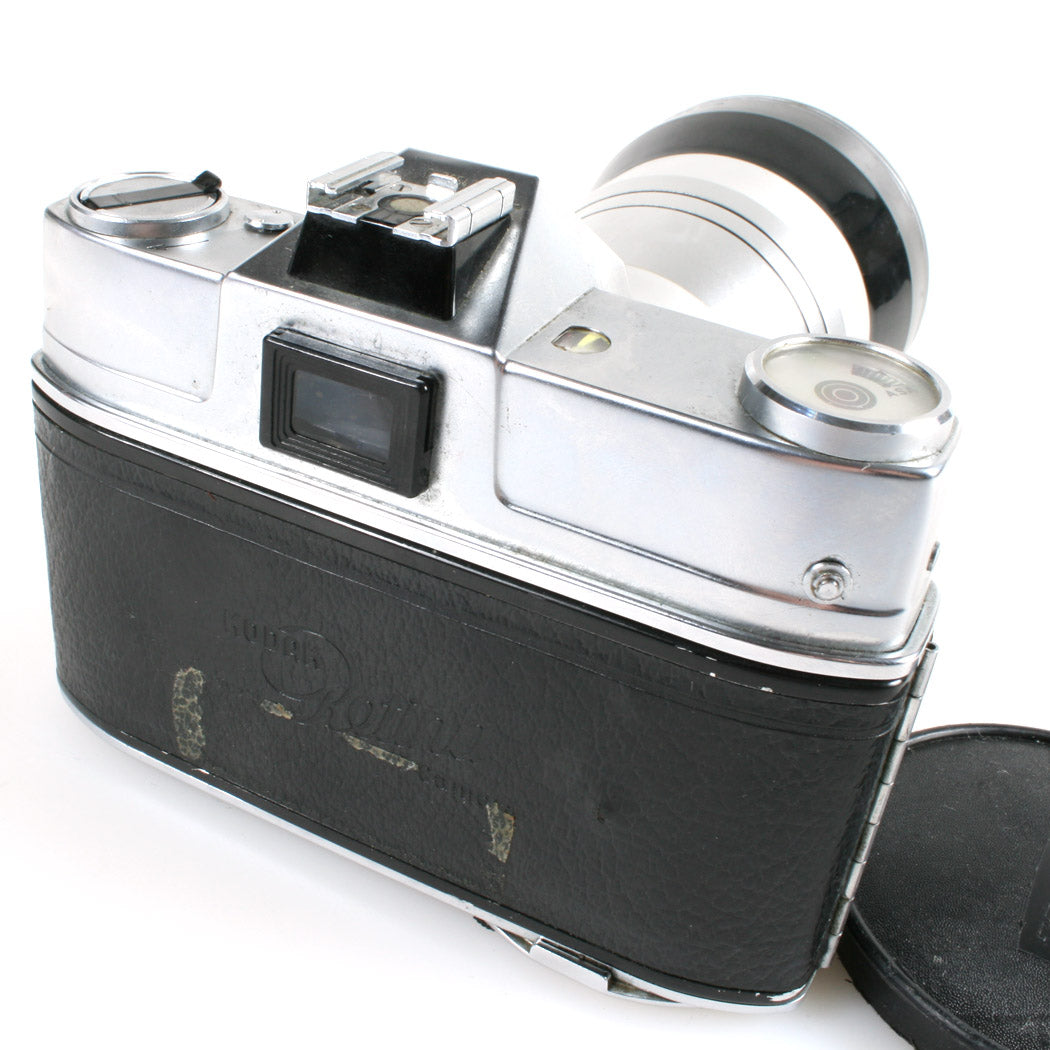 KODAK RETINA REFLEX IV RARE AND RETINA SCHNEIDER TELE-XENAR 200MM F4.8 LENS