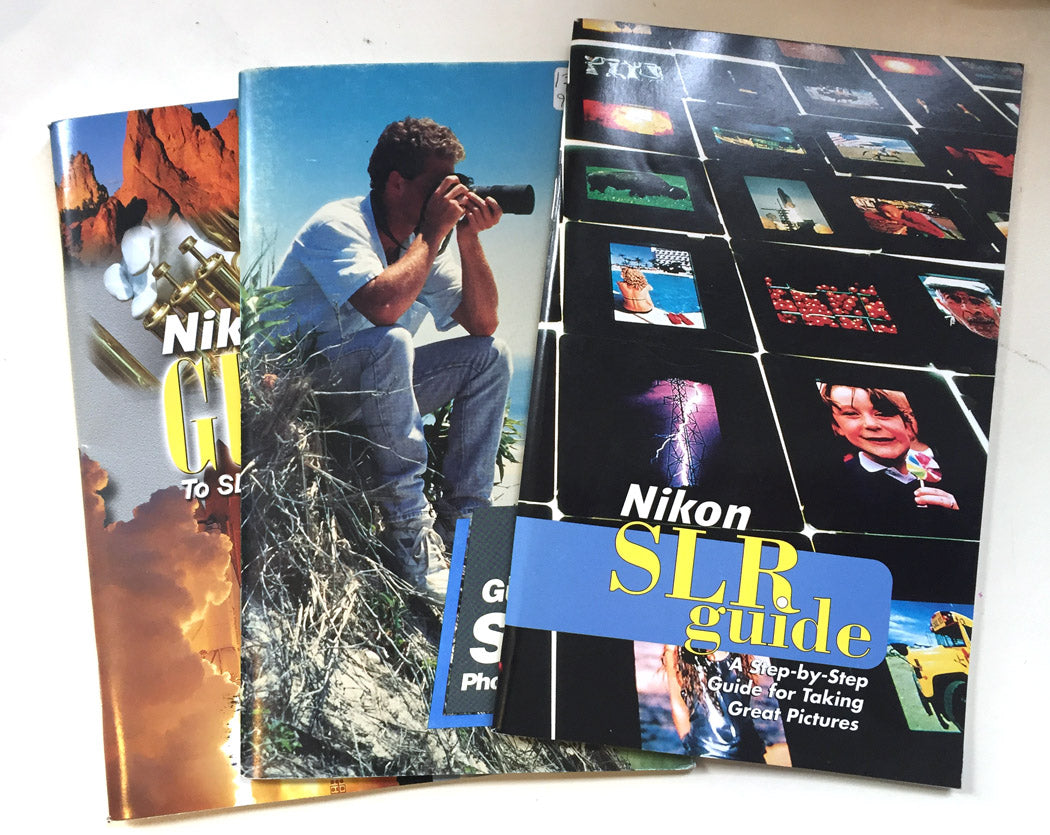 NIKON SLR GUIDES, SET OF 3