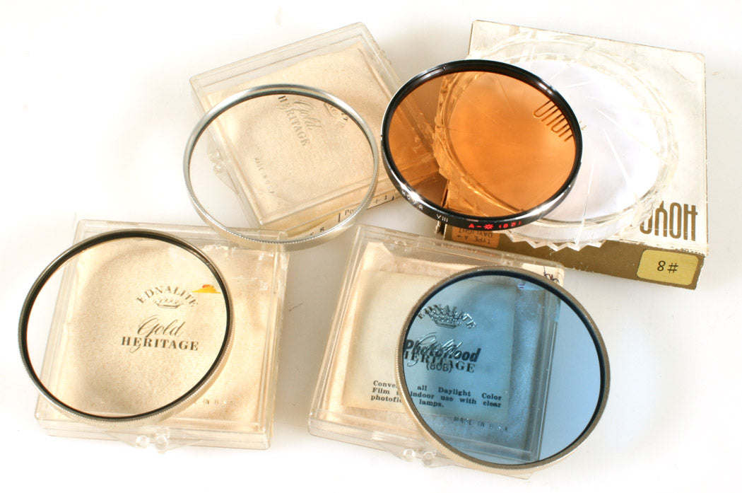 SERIES 8 FILTER SET, SET OF 4 IN ORIG. CASES