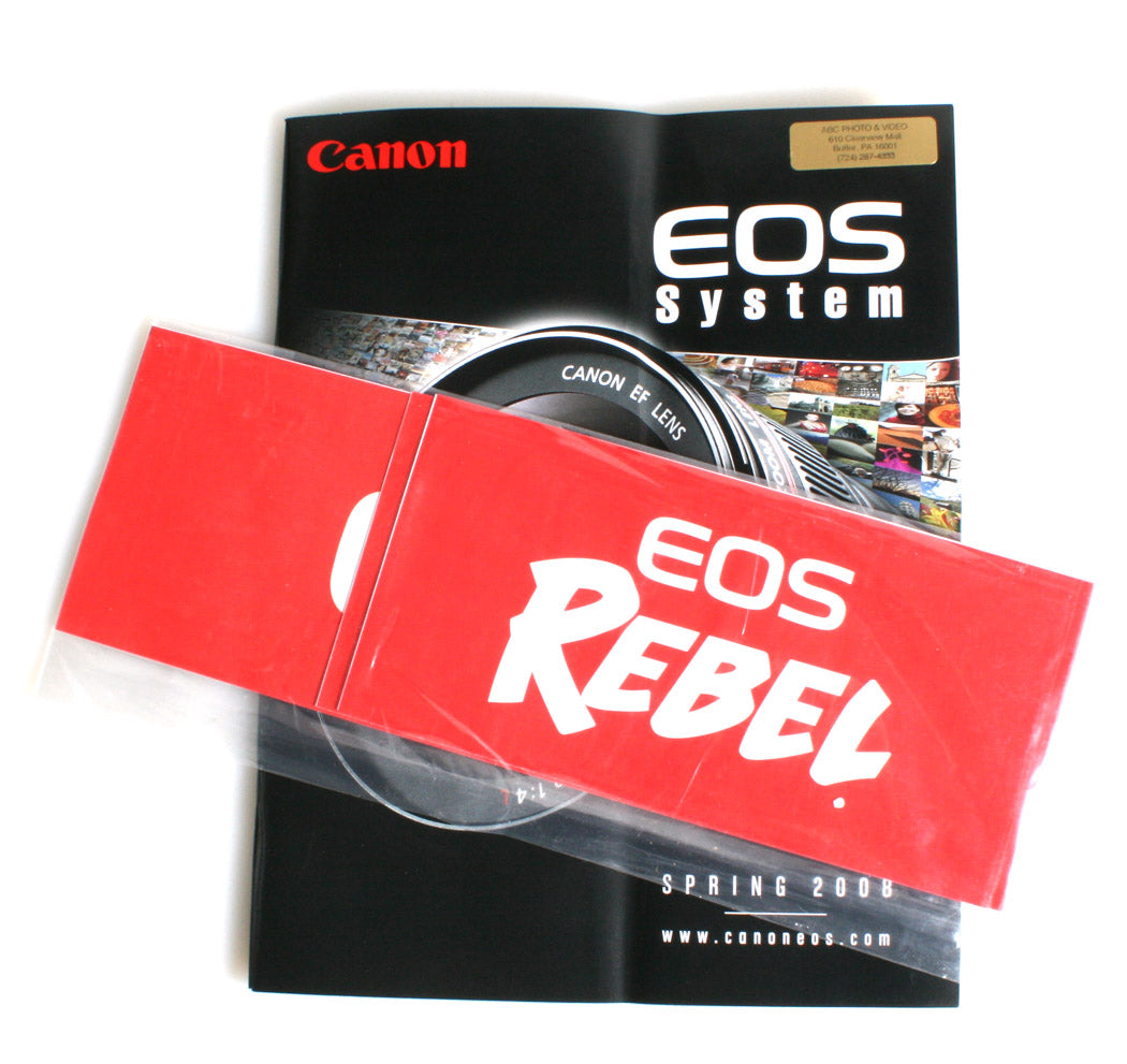 CANON EOS SYSTEM AND STATIC CLING SIGN SET