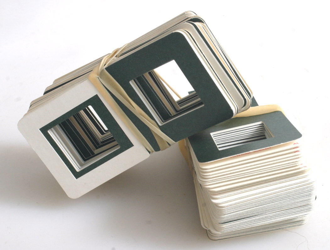 126MM HEAT SEALED SLIDE MOUNTS, SET OF 50