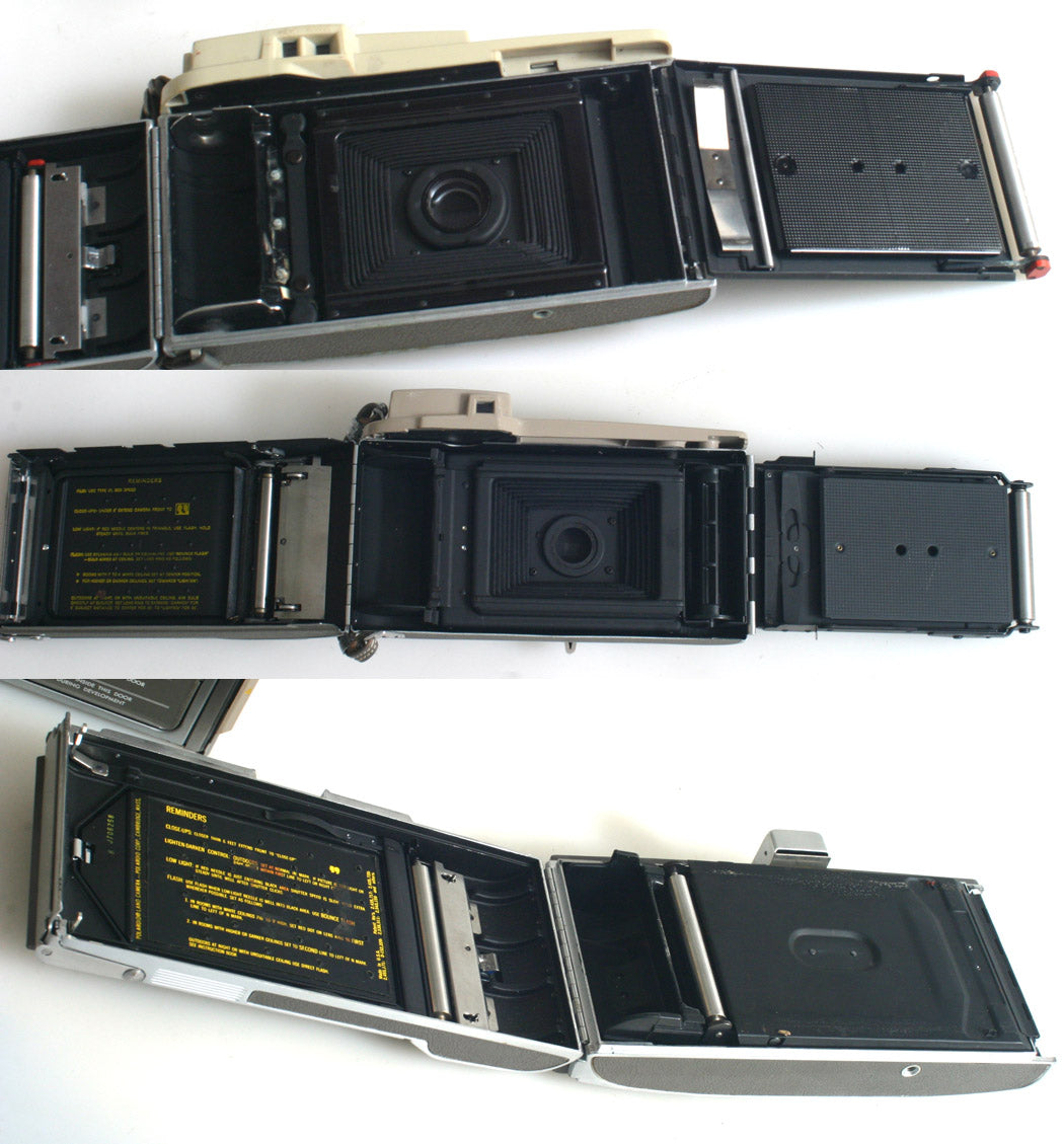 POLAROID CAMERA COLLECTION, VINTAGE LOT OF 3