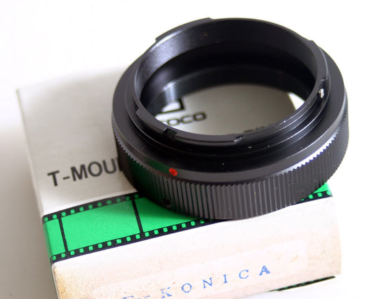 KONICA T-MOUNT ADAPTER IN ORIG. BOX