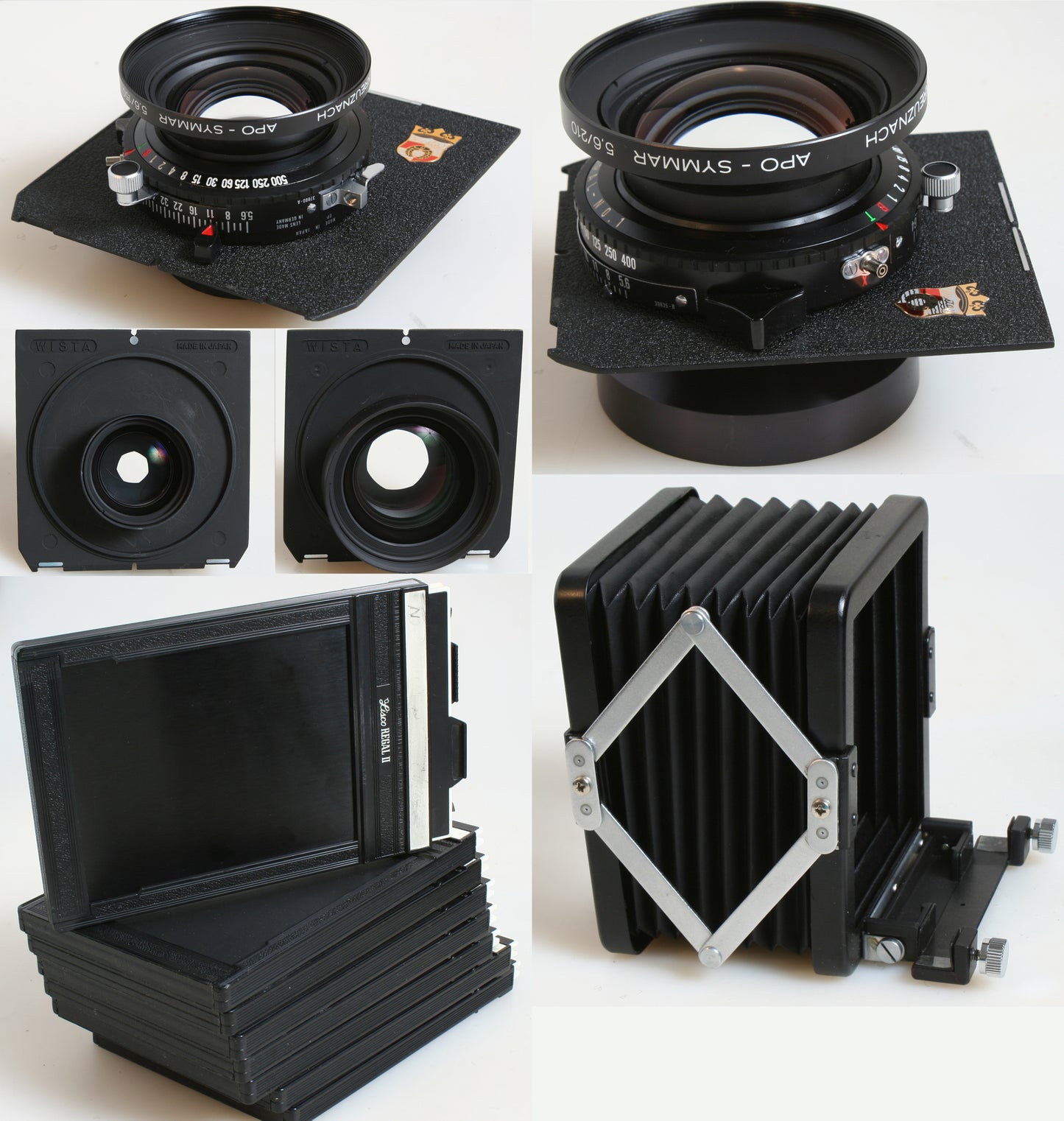 NEAR MINT+++ LN! WISTA 45N 4X5 LARGE FORMAT W/2 LENS