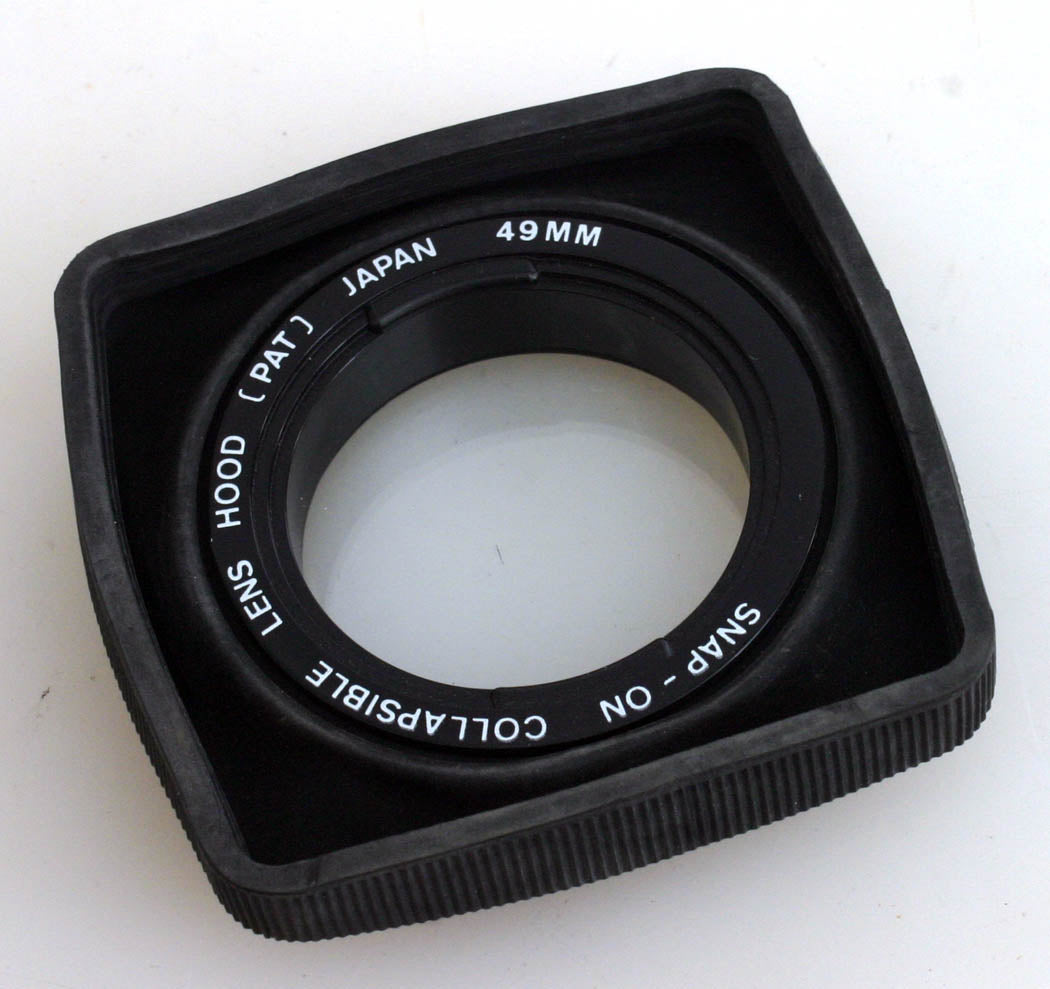 49MM LENS HOOD & UV FILTER