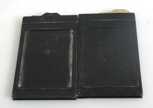 FILM HOLDERS 3 1/4 + 4 3/4 SET OF 2