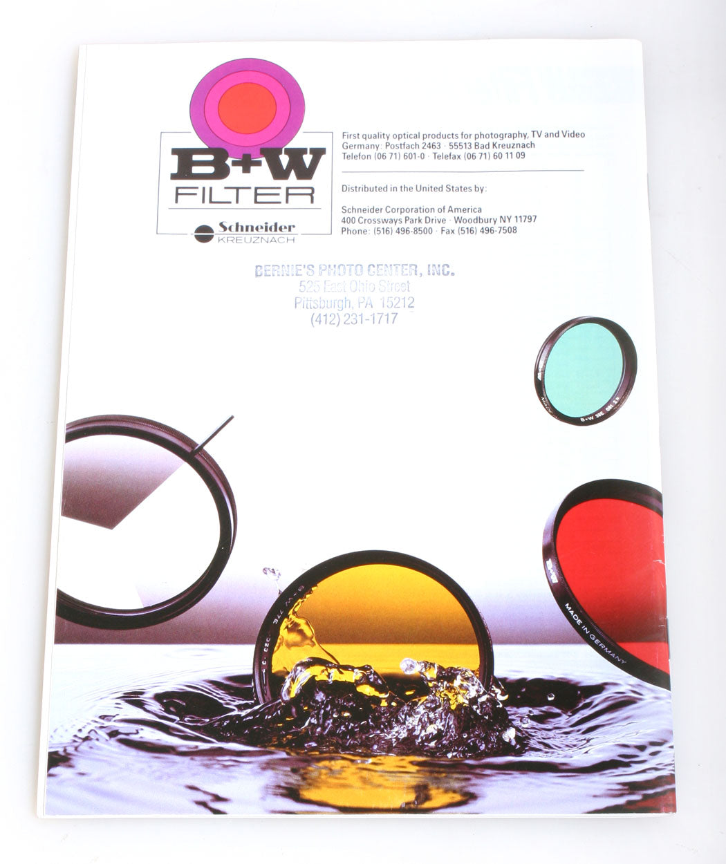 B&W FILTERS BROCHURE