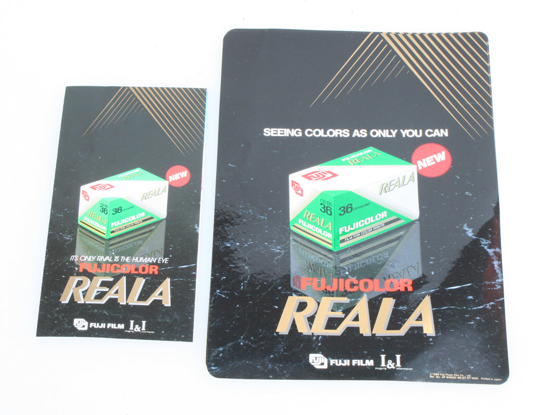 FUJI REALA FILM 2 STICKERS SET OF 3