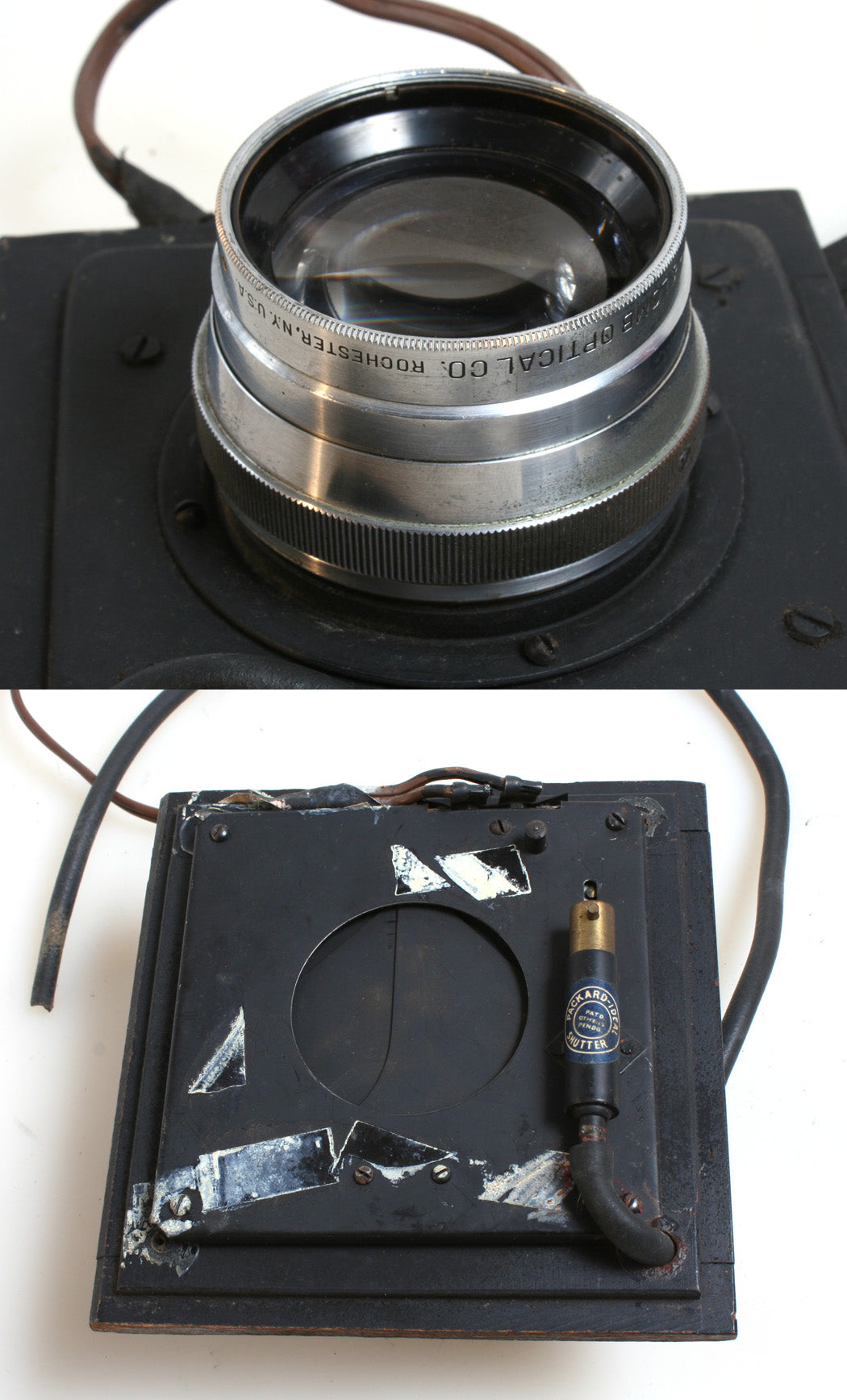 AGFA/ANSCO UNIVERSAL 5X7 CAMERA W/ 8 SERIES II LENS, 210MM F4.5 & MORE
