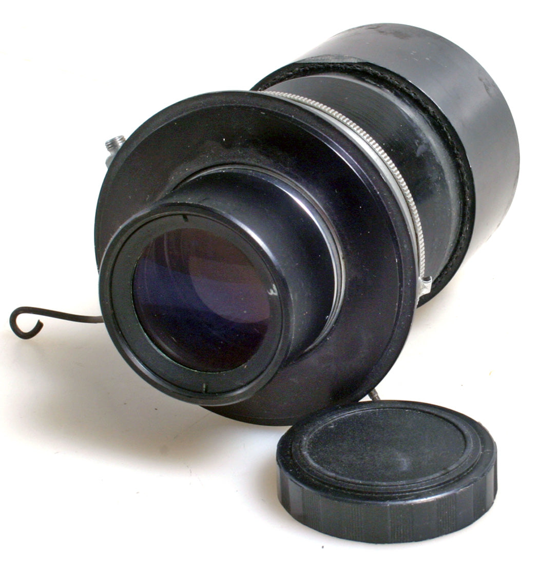 Wollensak 10 (254mm) F4.5 Raptar Telephoto Lens for Large Format Camera